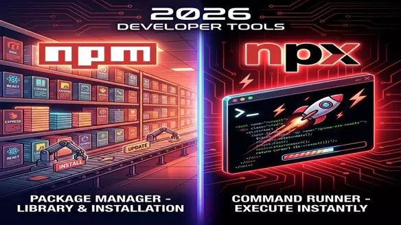 npm vs npx: What is the Difference and When to Use Which? (2026 Guide)